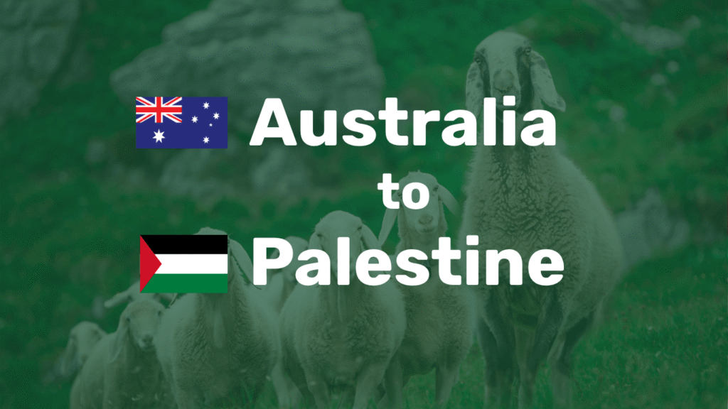 Australia to Palestine